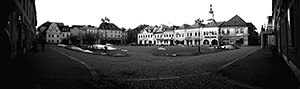 Ukázka panoramatické dírkové fotografie - foto Rudolf Marek